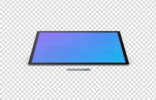 Microsoft Surface Studio 2 Mockup (Tablet - Transparente)