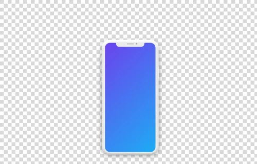 White Clay iPhone X mockup (Frente)